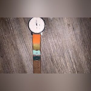 MYMTHN Chronograph Watch - White Carmel Edition